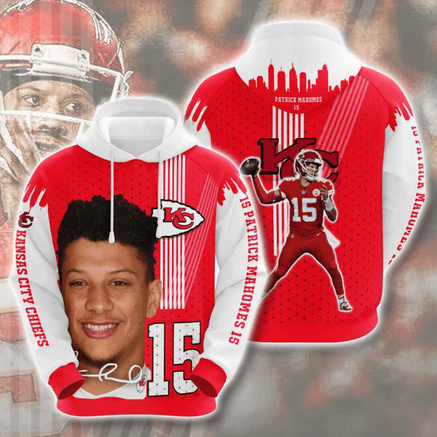 Sports American Football Nfl Kansas City Chiefs Patrick Mahomes Usa Hoodie 3D 5 Sports American Football Nfl Kansas City Chiefs Patrick Mahomes Usa Hoodie 3D