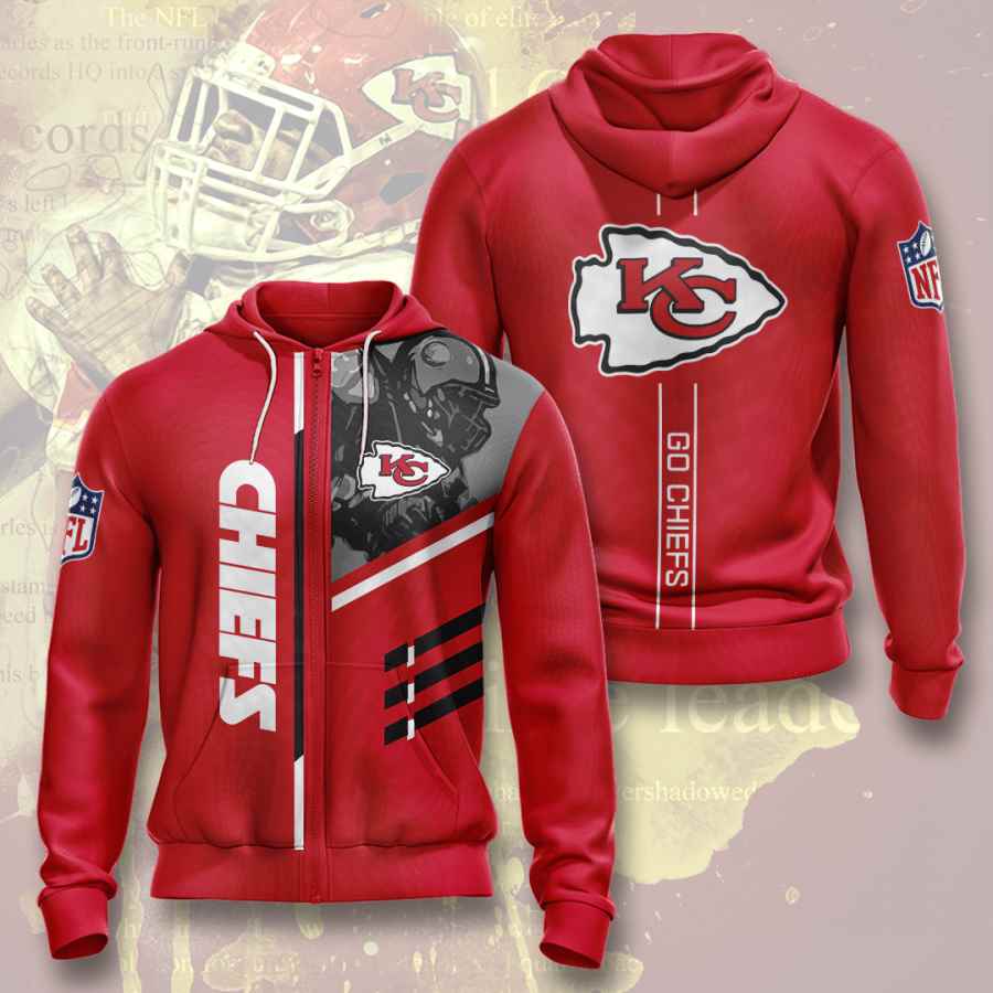 Sports American Football Nfl Kansas City Chiefs Usa Hoodie 3D
