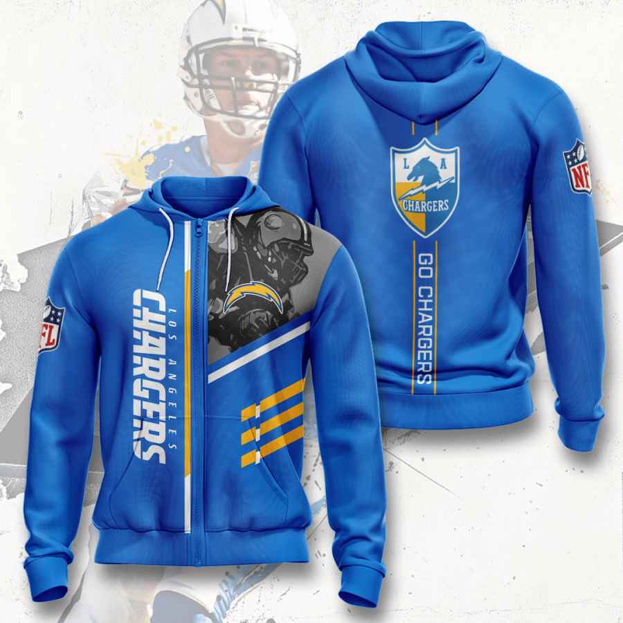 Sports American Football Nfl Los Angeles Chargers Usa Hoodie 3D