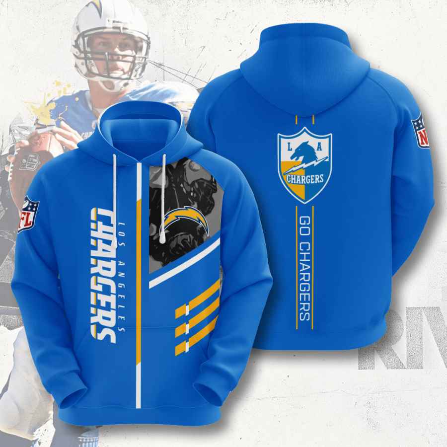 Sports American Football NFL Los Angeles Chargers USA Hoodie 3D
