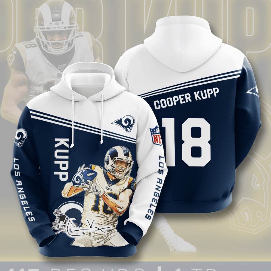 Sports American Football Nfl Los Angeles Rams Cooper Kupp Usa Hoodie 3D