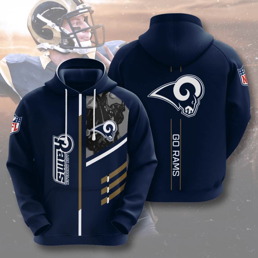 Sports American Football Nfl Los Angeles Rams Usa Hoodie 3D 2 Sports American Football Nfl Los Angeles Rams Usa Hoodie 3D