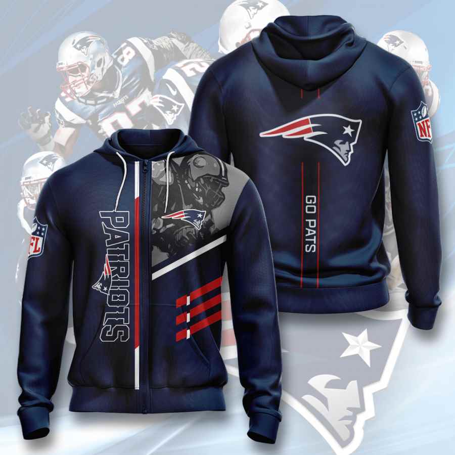 Sports American Football Nfl New England Patriots Usa Hoodie 3D 2 Sports American Football Nfl New England Patriots Usa Hoodie 3D