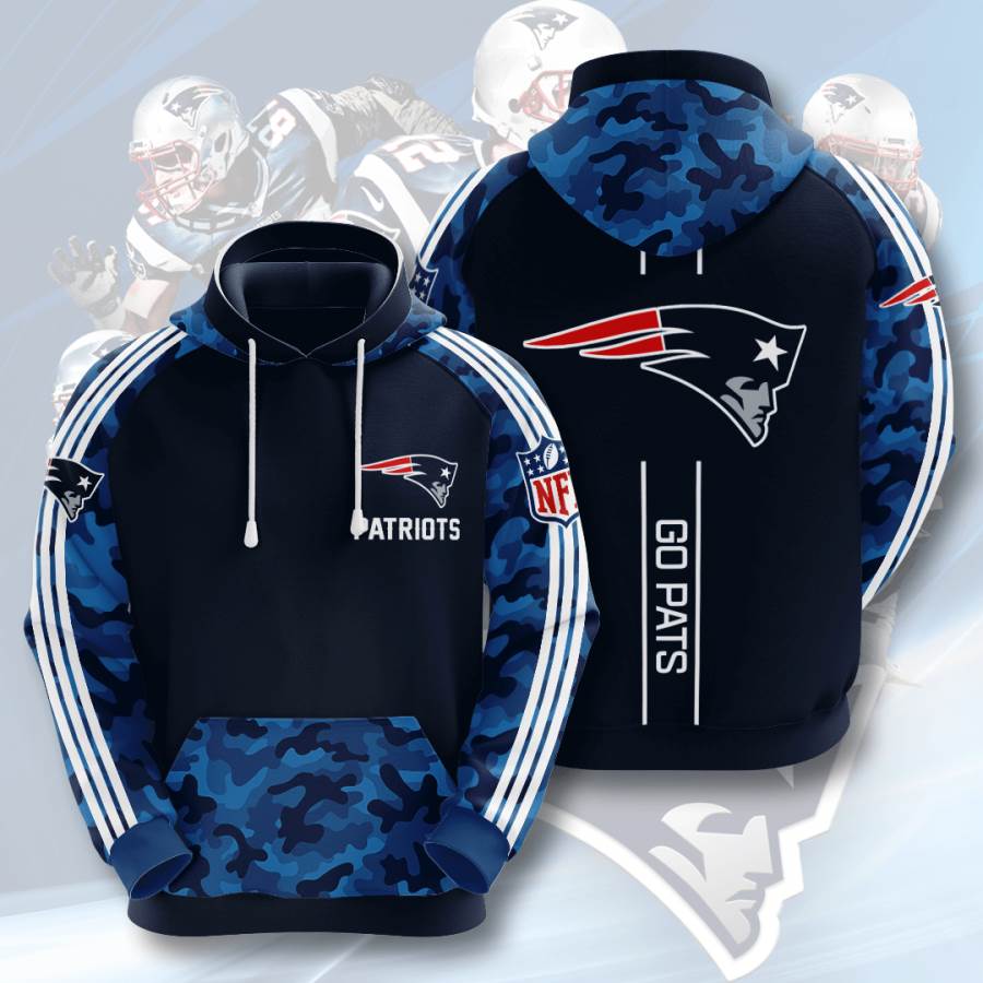 Sports American Football Nfl New England Patriots Usa Hoodie 3D 2 Sports American Football Nfl New England Patriots Usa Hoodie 3D