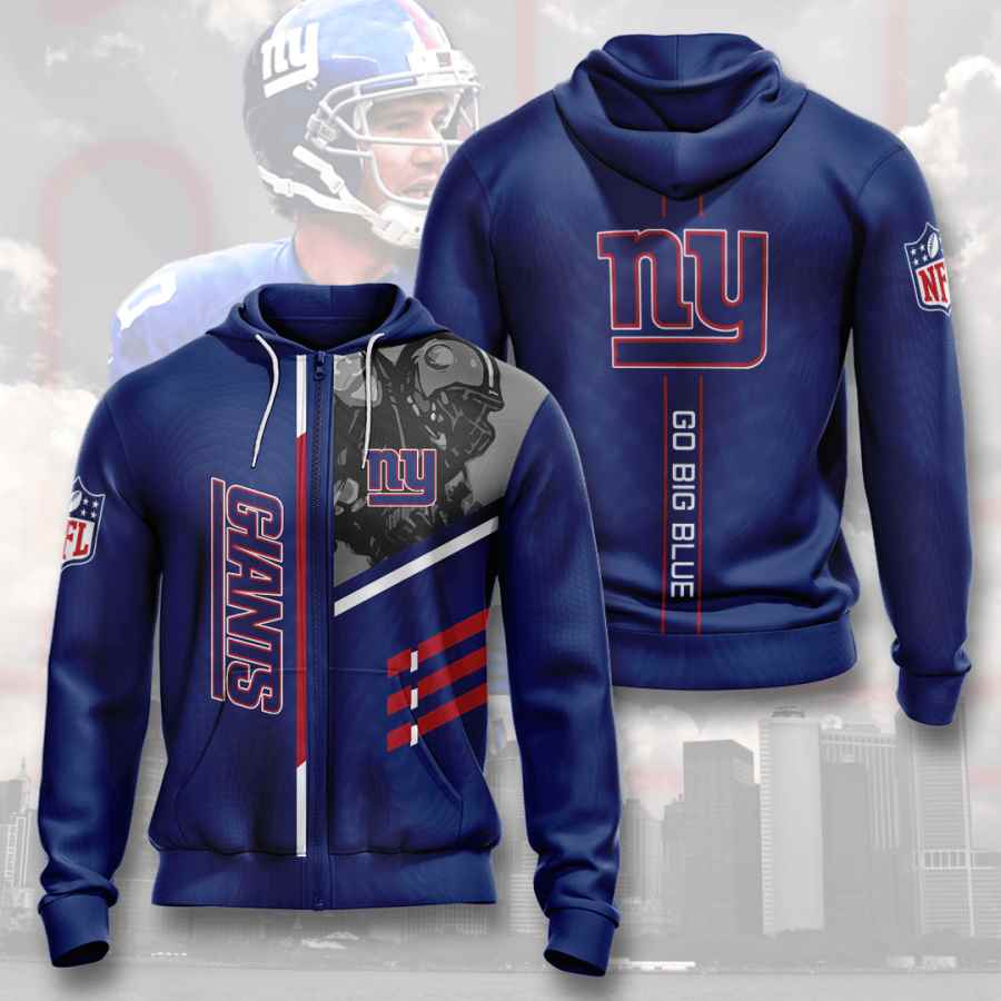 Sports American Football Nfl New York Giants Usa Hoodie 3D