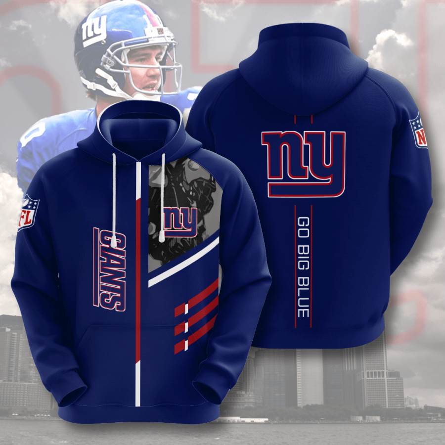 Sports American Football Nfl New York Giants Usa Hoodie 3D