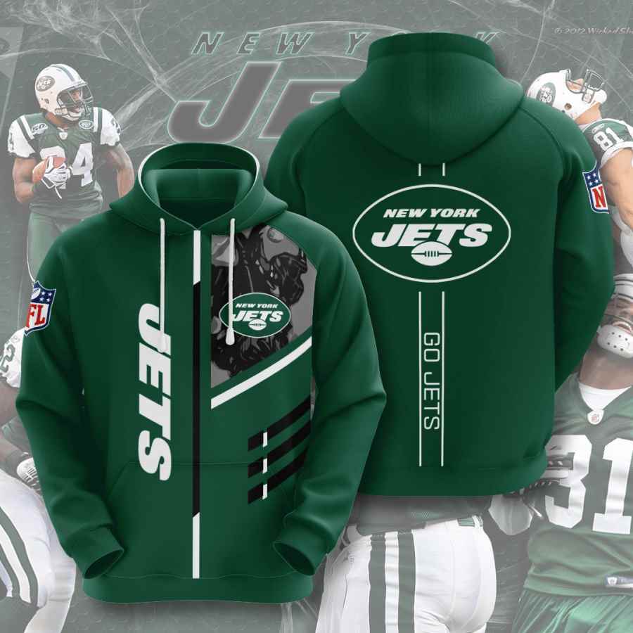 Sports American Football Nfl New York Jets Usa Hoodie 3D