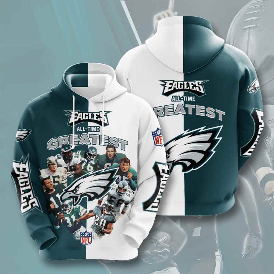 Sports American Football Nfl Philadelphia Eagles Usa Hoodie 3D