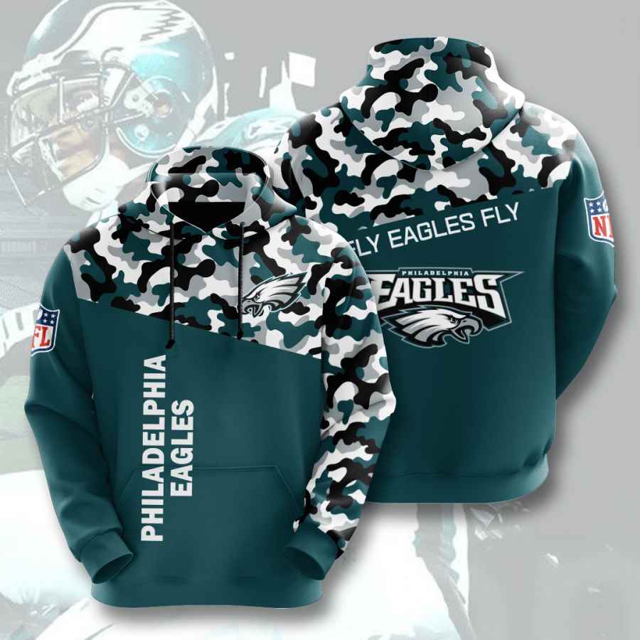 Sports American Football Nfl Philadelphia Eagles Usa Hoodie 3D 3 Sports American Football Nfl Philadelphia Eagles Usa Hoodie 3D