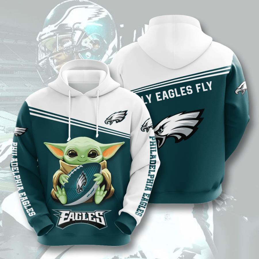 Sports American Football Nfl Philadelphia Eagles Usa Hoodie 3D