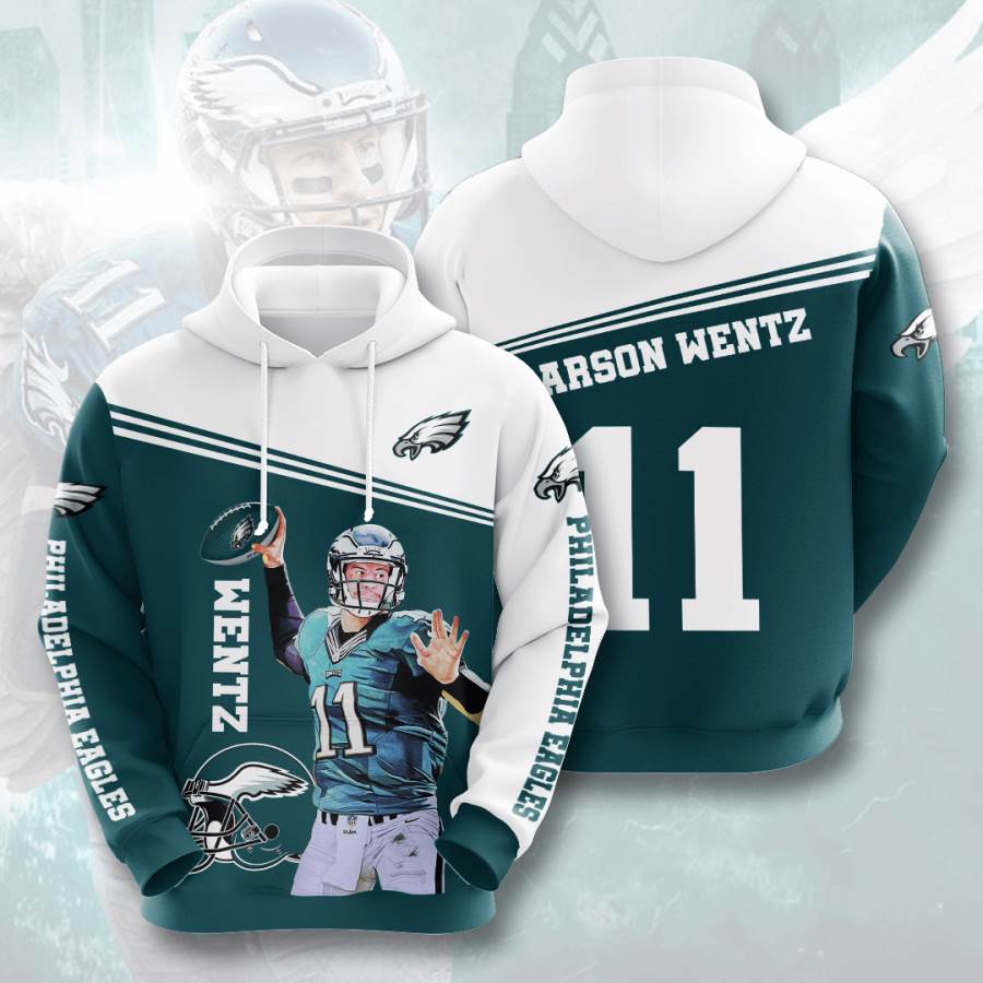 Sports American Football Nfl Philadelphia Eagles Usa Hoodie 3D