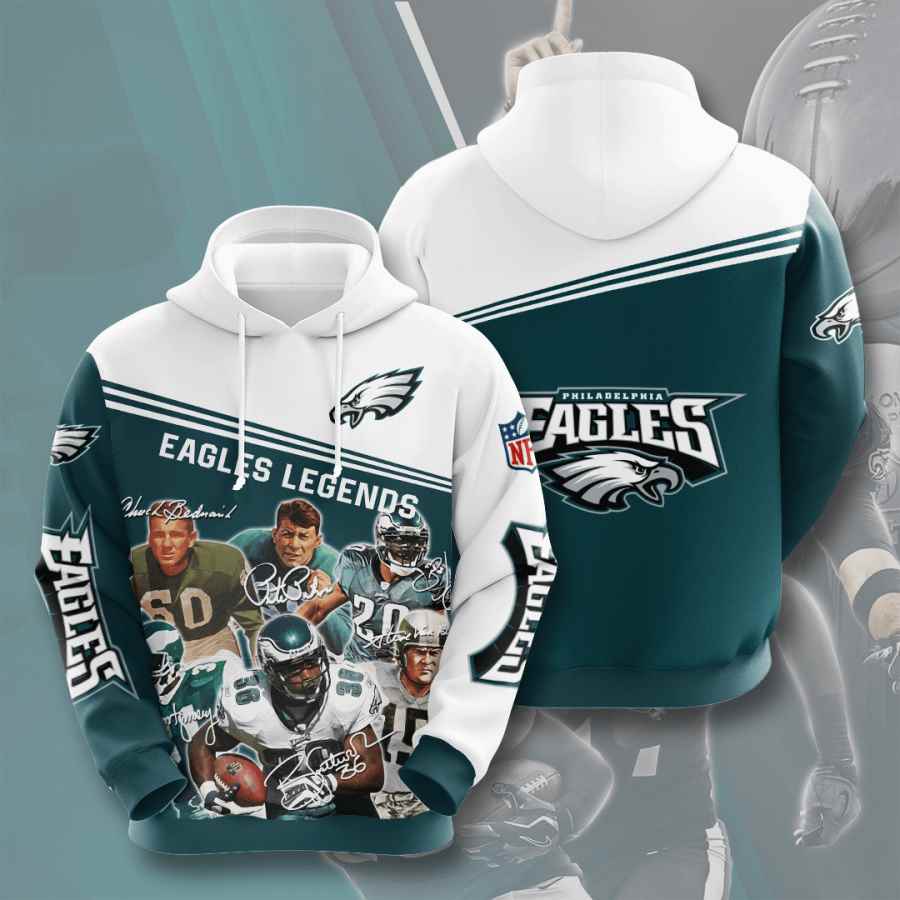 Sports American Football Nfl Philadelphia Eagles Usa Hoodie 3D