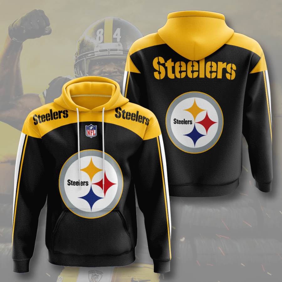 Sports American Football Nfl Pittsburgh Steelers Usa Hoodie 3D