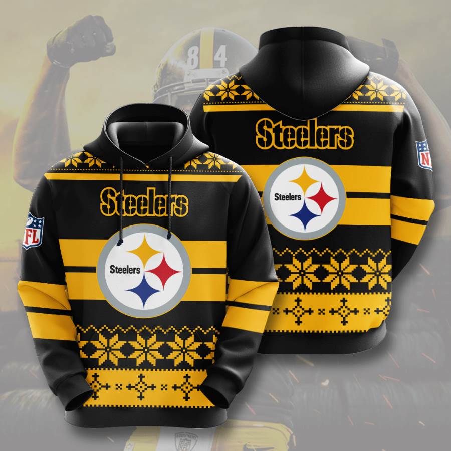 Sports American Football Nfl Pittsburgh Steelers Usa Hoodie 3D