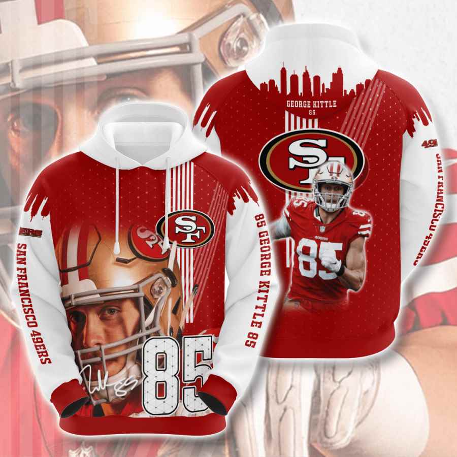 Sports American Football Nfl San Francisco Hoodie 3D