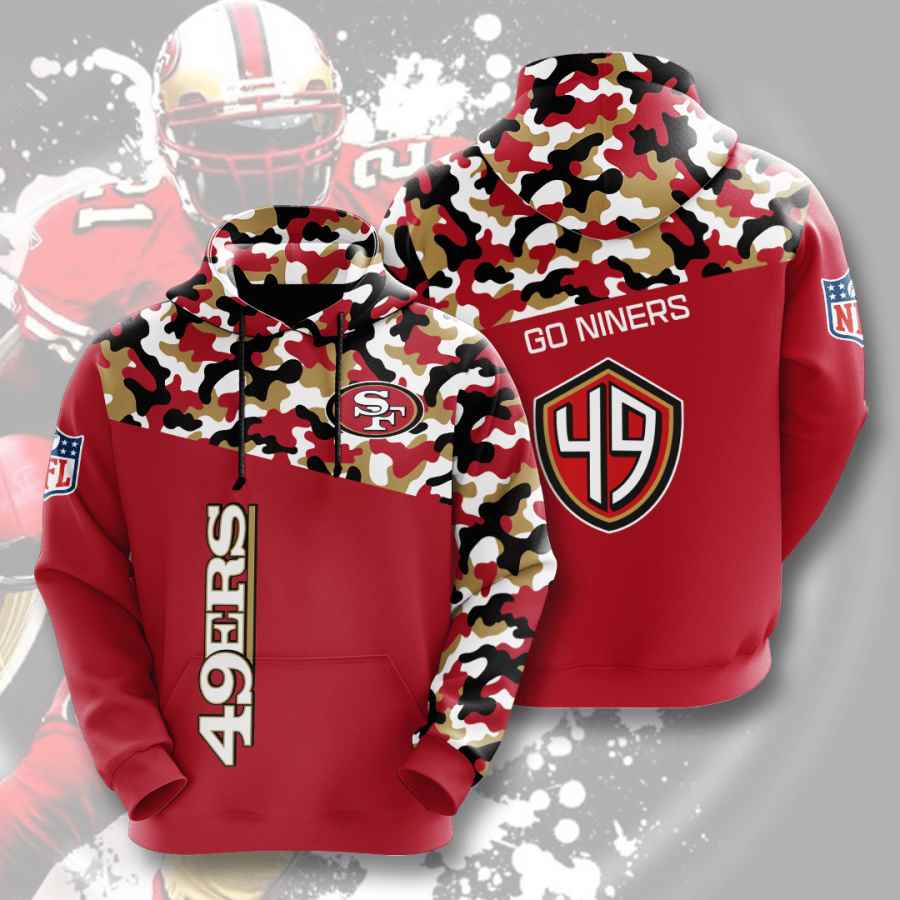 Sports American Football Nfl San Francisco Hoodie 3D 2 Sports American Football Nfl San Francisco Hoodie 3D