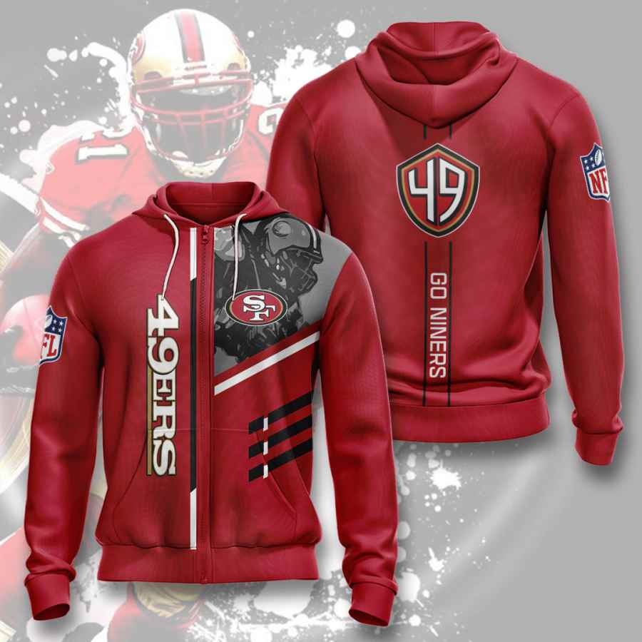 Sports American Football Nfl San Francisco Hoodie 3D