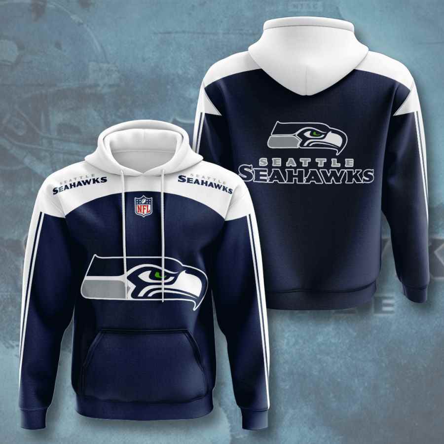 Sports American Football Nfl Seattle Seahawks Usa Hoodie 3D