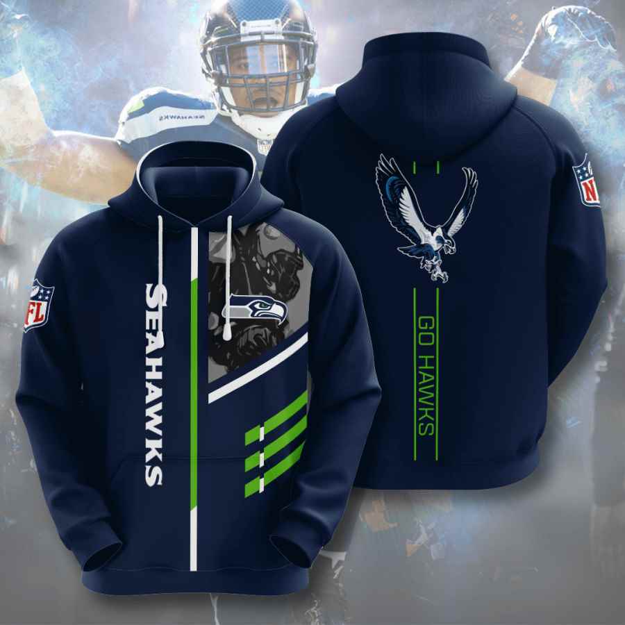 Sports American Football Nfl Seattle Seahawks Usa Hoodie 3D 5 Sports American Football Nfl Seattle Seahawks Usa Hoodie 3D