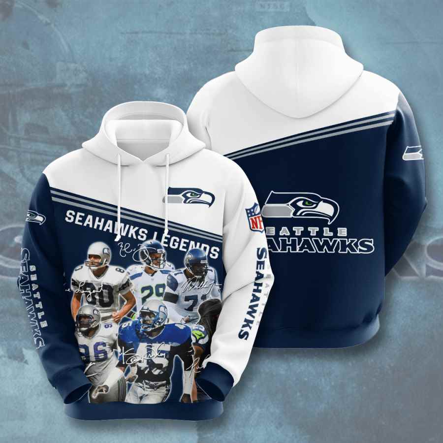 Sports American Football Nfl Seattle Seahawks Usa Hoodie 3D