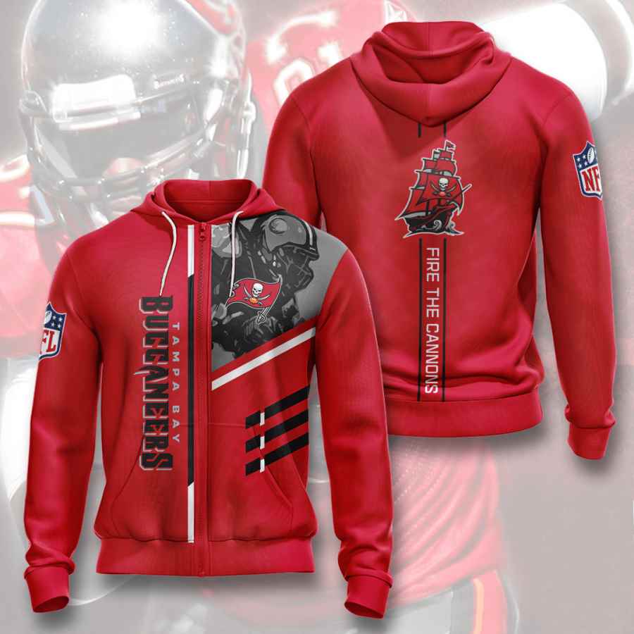 Sports American Football Nfl Tampa Bay Buccaneers Usa Hoodie 3D