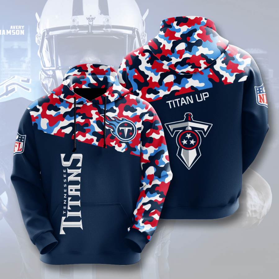Sports American Football Nfl Tennessee Titans Usa Hoodie 3D