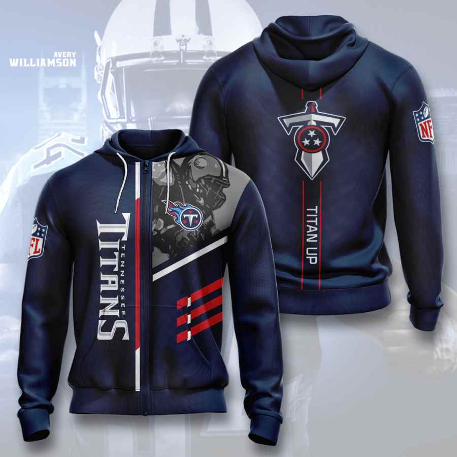 Sports American Football Nfl Tennessee Titans Usa Hoodie 3D
