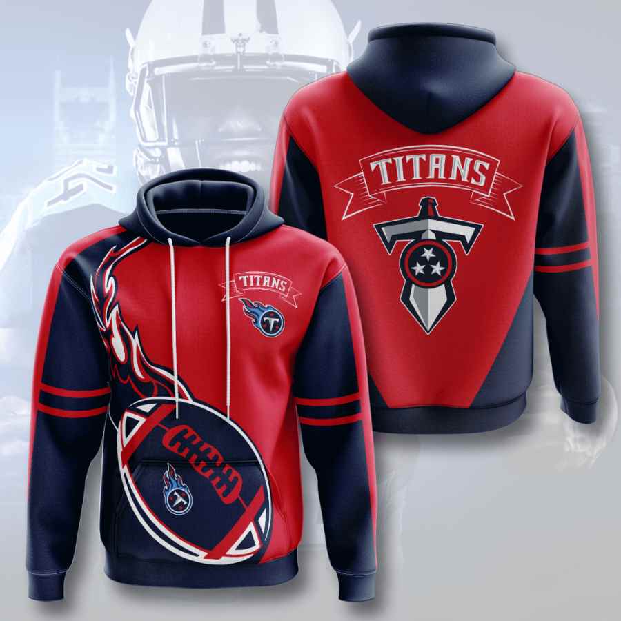 Sports American Football Nfl Tennessee Titans Usa Hoodie 3D
