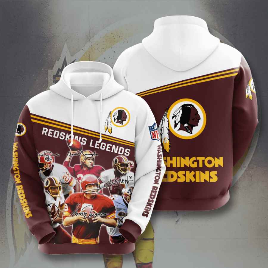 Sports American Football Nfl Washington Redskins Usa Hoodie 3D 4 Sports American Football Nfl Washington Redskins Usa Hoodie 3D