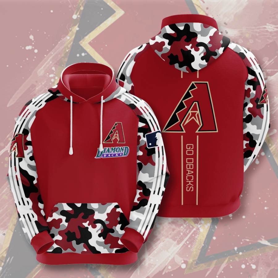 Sports Baseball Mlb Arizona Diamondbacks Usa Hoodie 3D