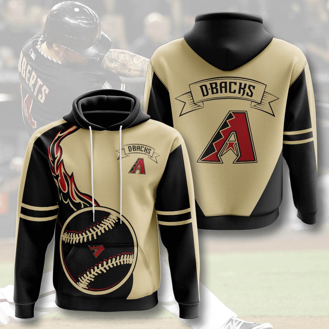 Sports Baseball Mlb Arizona Diamondbacks Usa Hoodie 3D