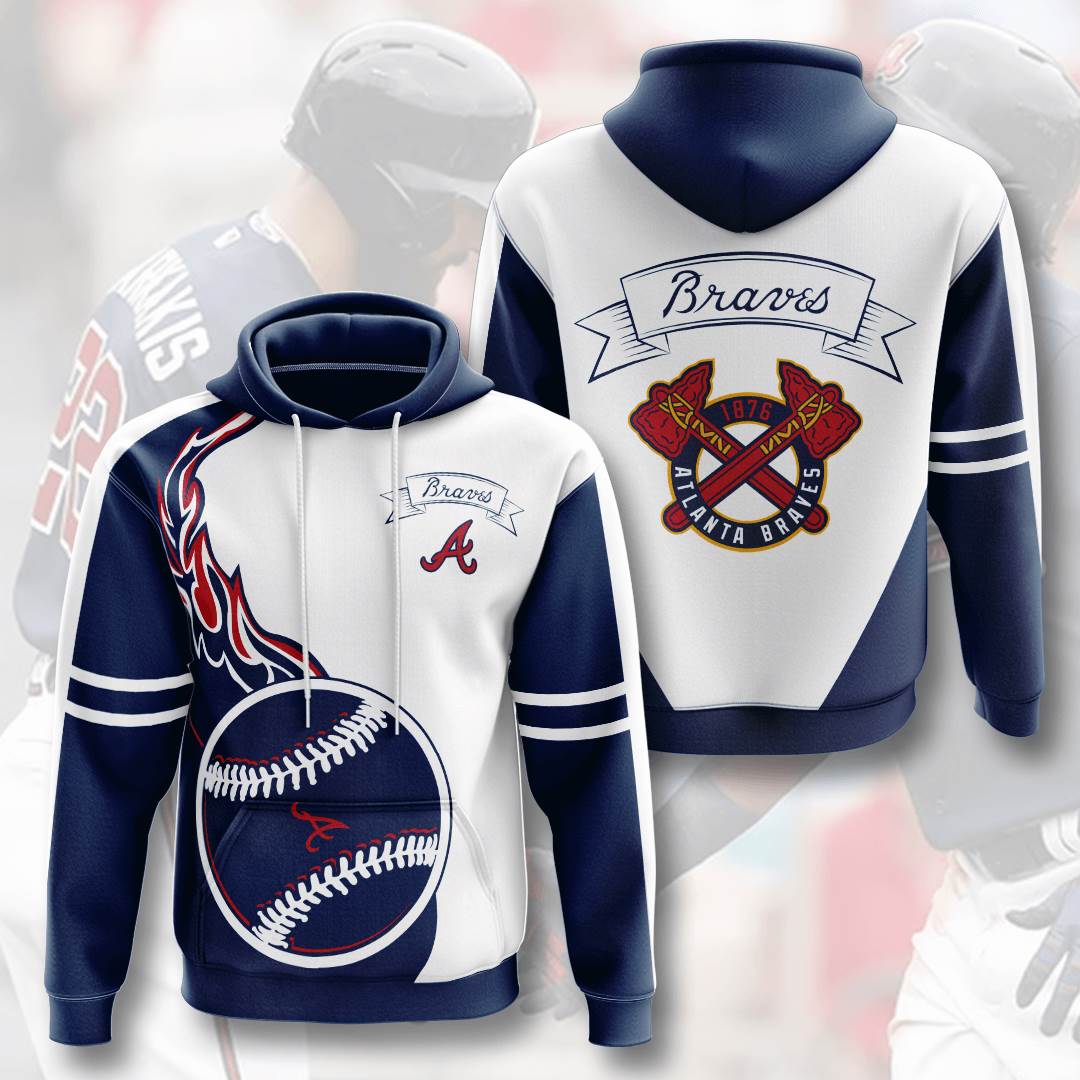 Sports Baseball Mlb Atlanta Braves Usa Hoodie 3D 2 Sports Baseball Mlb Atlanta Braves Usa Hoodie 3D