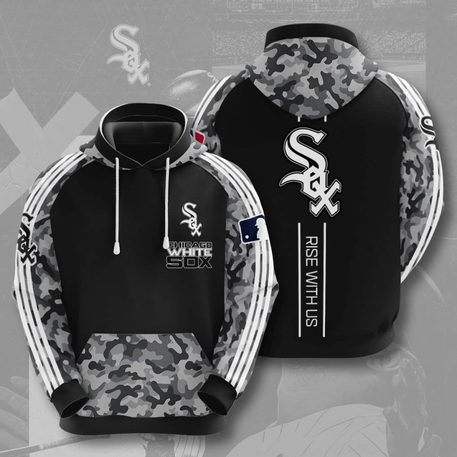 Sports Baseball Mlb Chicago White Sox Usa Hoodie 3D