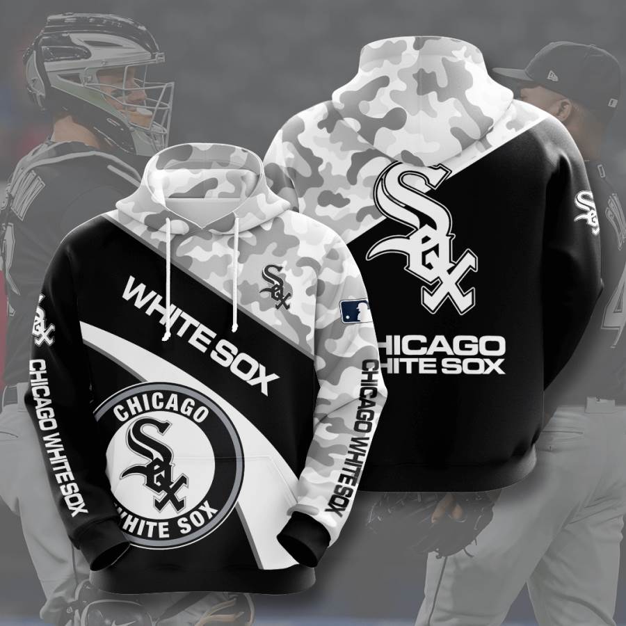 Sports Baseball Mlb Chicago White Sox Usa Hoodie 3D