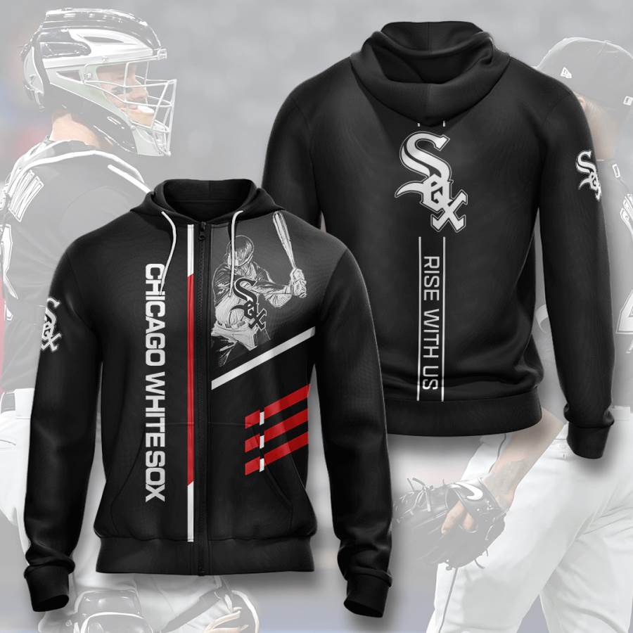Sports Baseball Mlb Chicago White Sox Usa Hoodie 3D