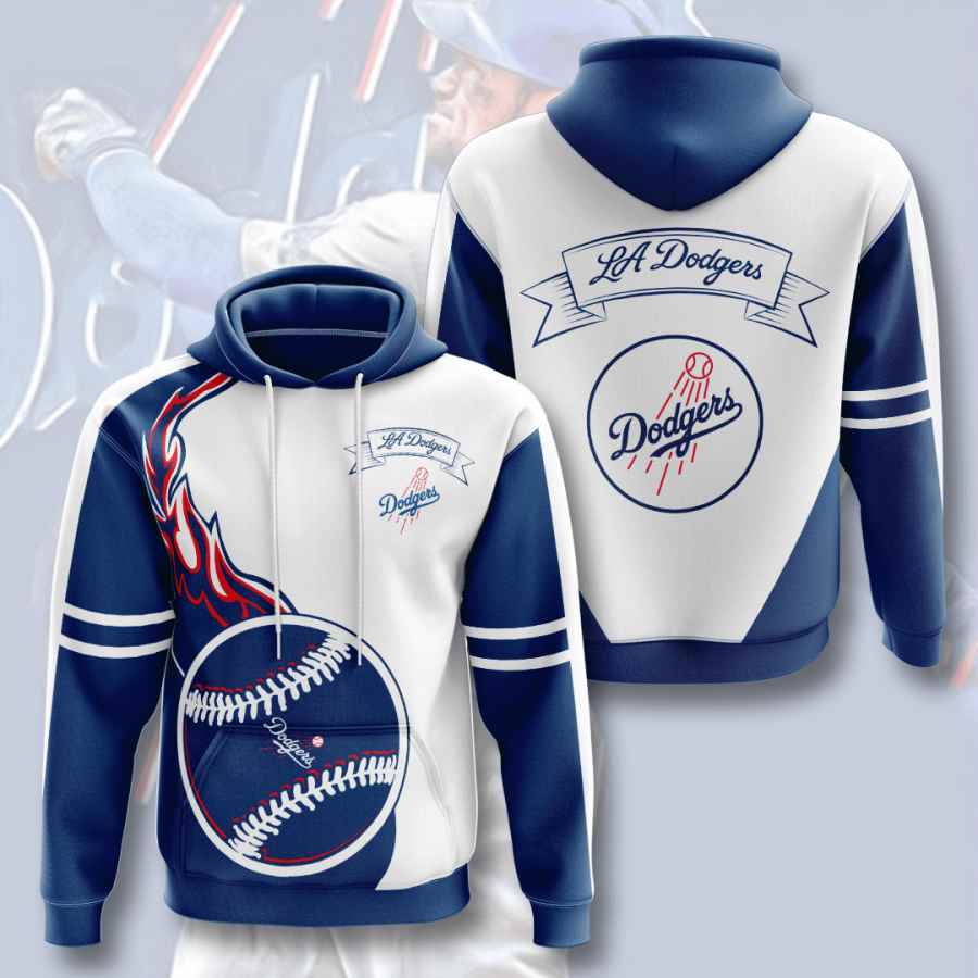 Sports Baseball Mlb Los Angeles Dodgers Usa Hoodie 3D