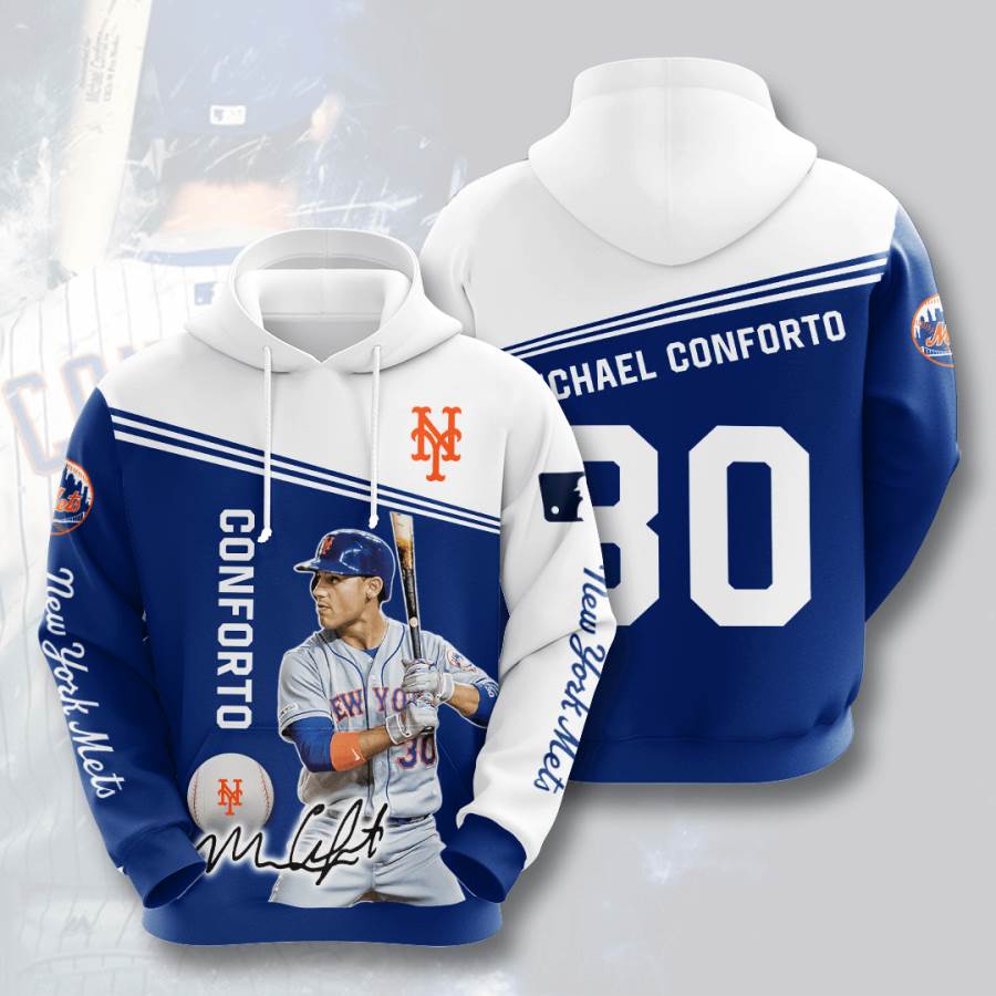 Sports Baseball Mlb New York Mets Michael Conforto Usa Hoodie 3D 1 Sports Baseball Mlb New York Mets Michael Conforto Usa Hoodie 3D