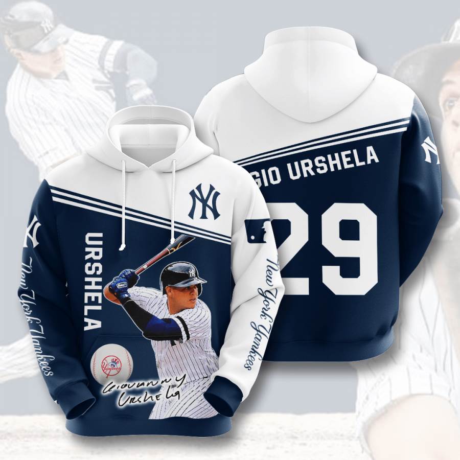 Sports Baseball Mlb New York Yankees Giovanny Urshela Usa Hoodie 3D 1 Sports Baseball Mlb New York Yankees Giovanny Urshela Usa Hoodie 3D