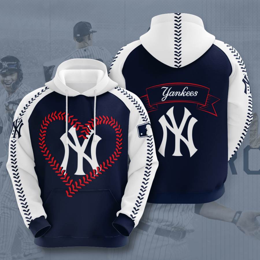 Sports Baseball Mlb New York Yankees Usa Hoodie 3D