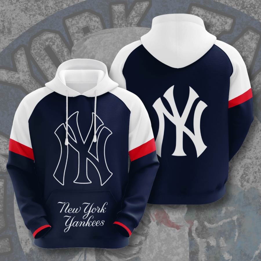 Sports Baseball Mlb New York Yankees Usa Hoodie 3D
