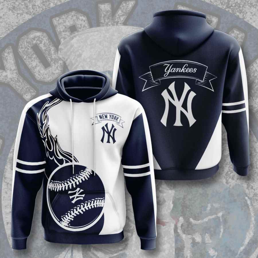Sports Baseball Mlb New York Yankees Usa Hoodie 3D 1 Sports Baseball Mlb New York Yankees Usa Hoodie 3D