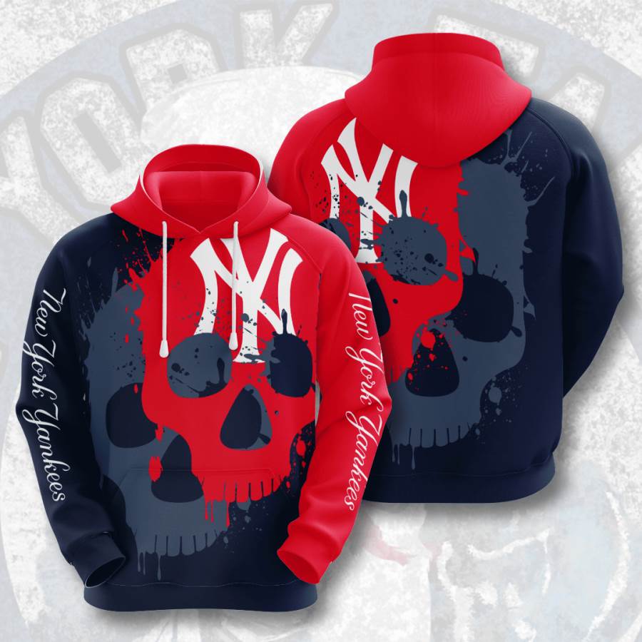 Sports Baseball Mlb New York Yankees Usa Hoodie 3D 5 Sports Baseball Mlb New York Yankees Usa Hoodie 3D