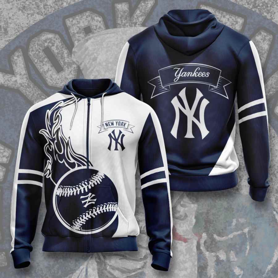 Sports Baseball Mlb New York Yankees Usa Hoodie 3D