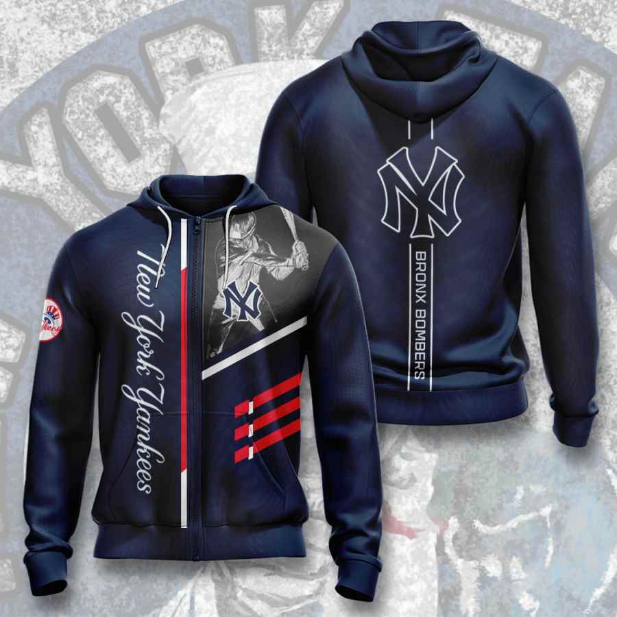 Sports Baseball Mlb New York Yankees Usa Hoodie 3D