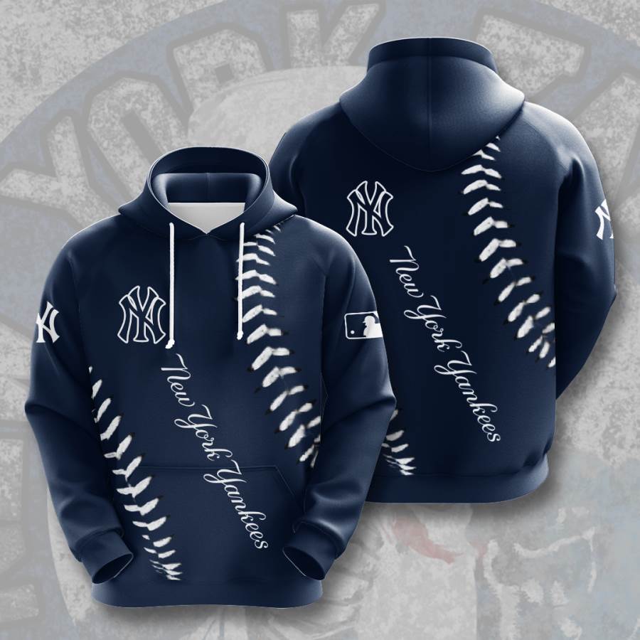 Sports Baseball Mlb New York Yankees Usa Hoodie 3D
