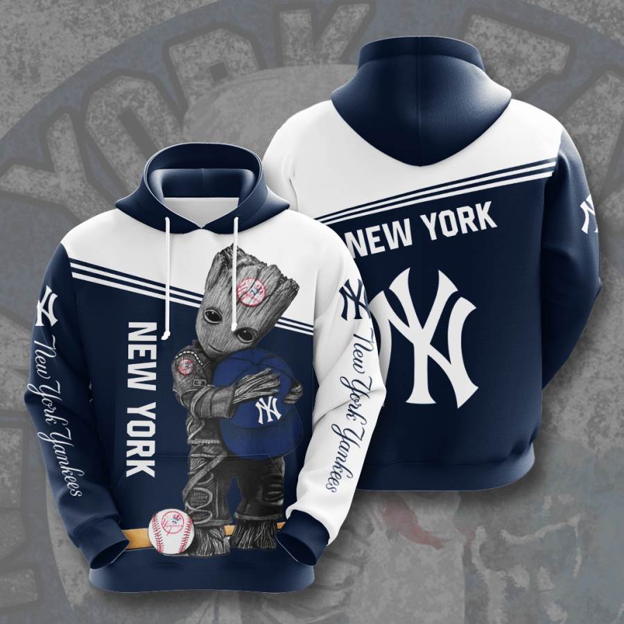 Sports Baseball Mlb New York Yankees Usa Hoodie 3D