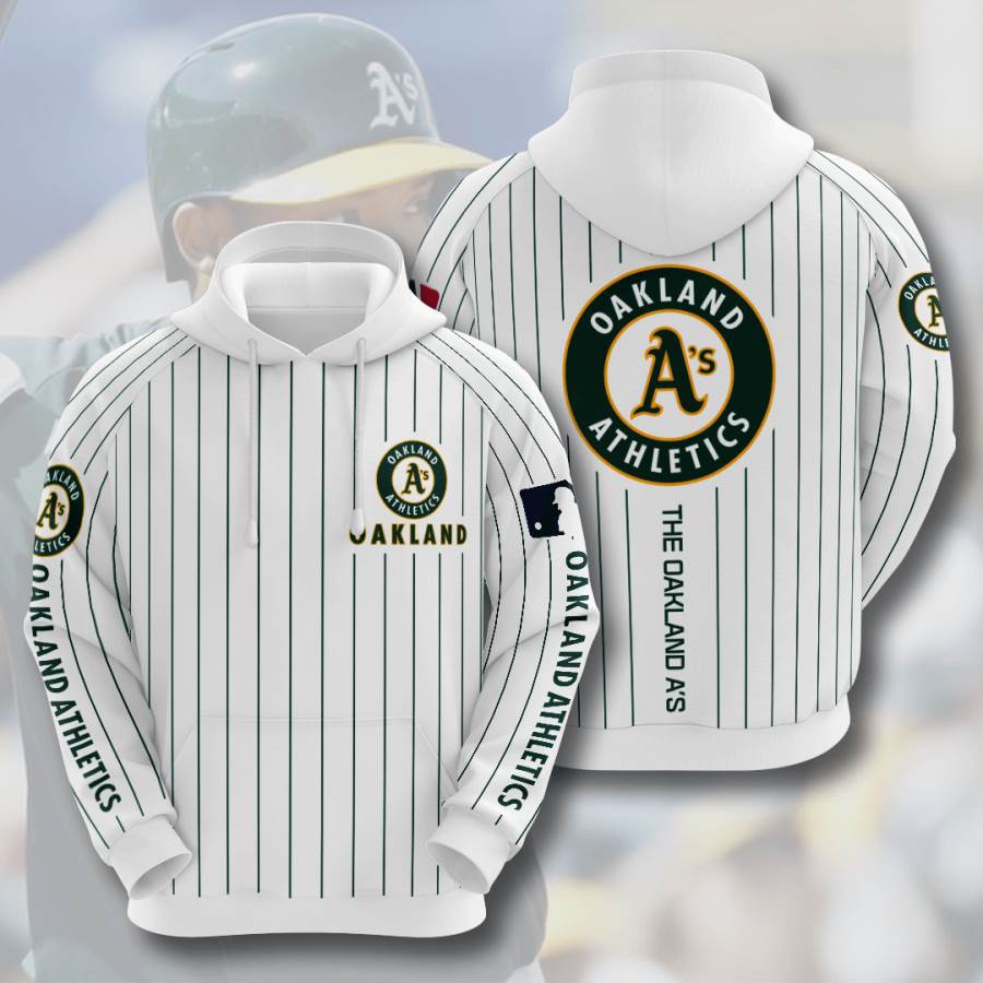 Sports Baseball Mlb Oakland Athletics Usa Hoodie 3D