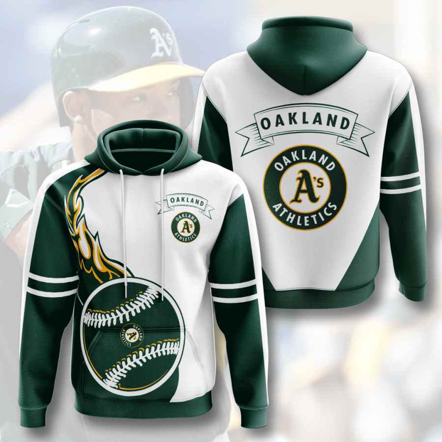 Sports Baseball Mlb Oakland Athletics Usa Hoodie 3D 1 Sports Baseball Mlb Oakland Athletics Usa Hoodie 3D