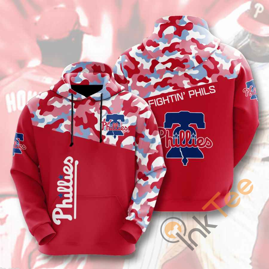 Sports Baseball Mlb Philadelphia Phillies Usa Hoodie 3D