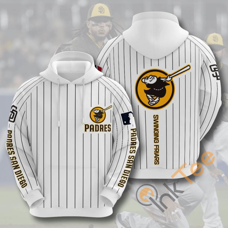 Sports Baseball Mlb San Diego Padres Usa Hoodie 3D